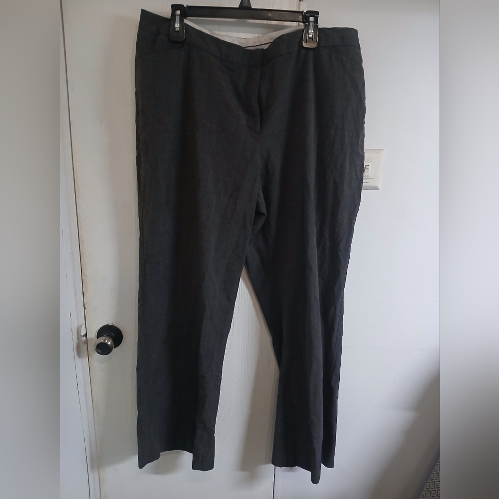 Worthington Charcoal Dark Gray Chinos